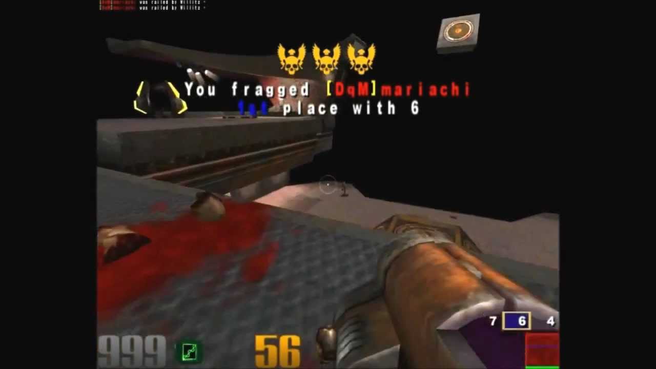 Willitz Quake III Arena 1vs1 Railgun