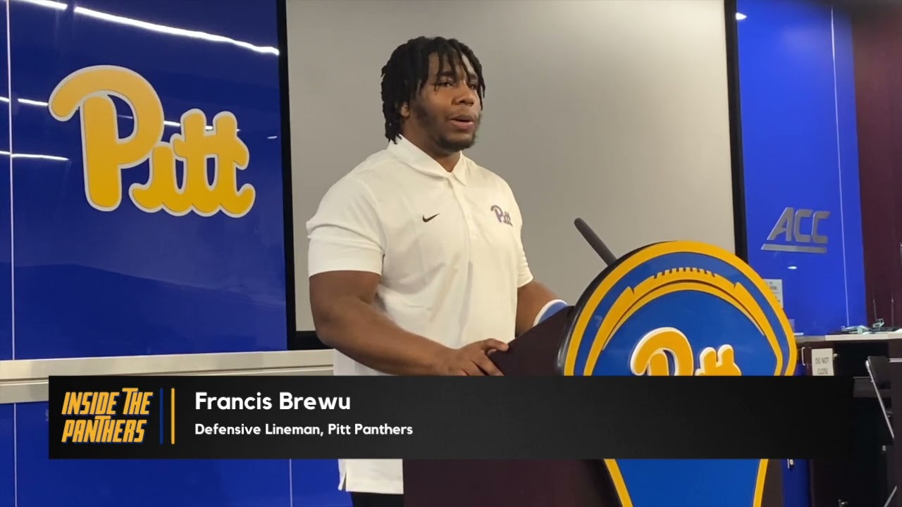 Pitt DL Francis Brewu Details Back And Forth Recruitment