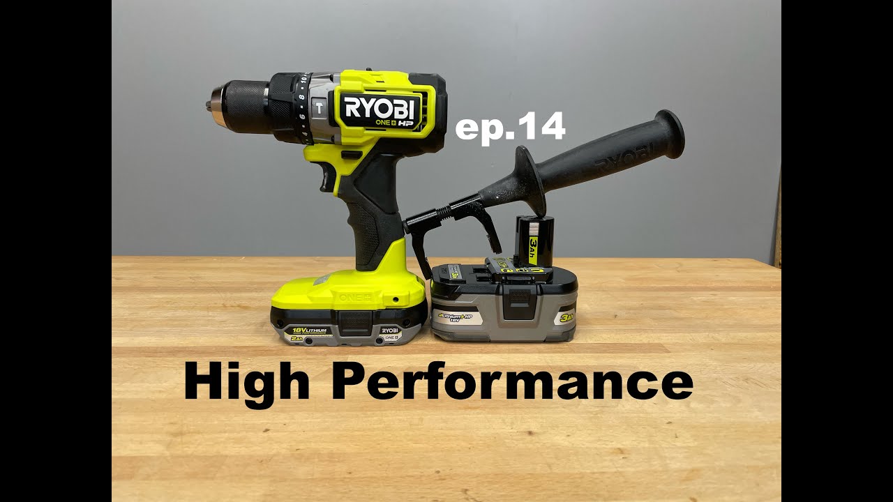 Ryobi 1/2 inch Hammer drill HP one + Review | PBLHM101 | Drills ep.14