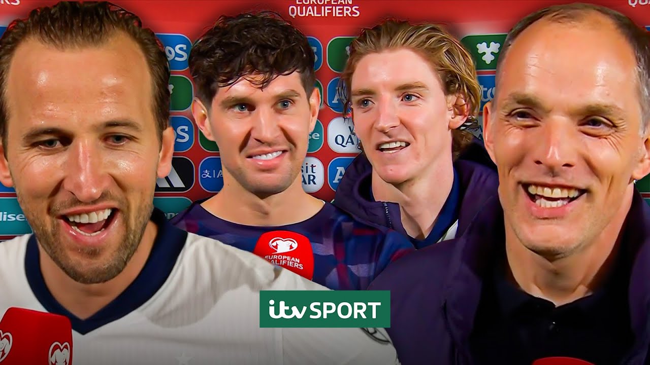 England Stars React to 2026 World Cup Qualification! | Thomas Tuchel, Harry Kane & more!