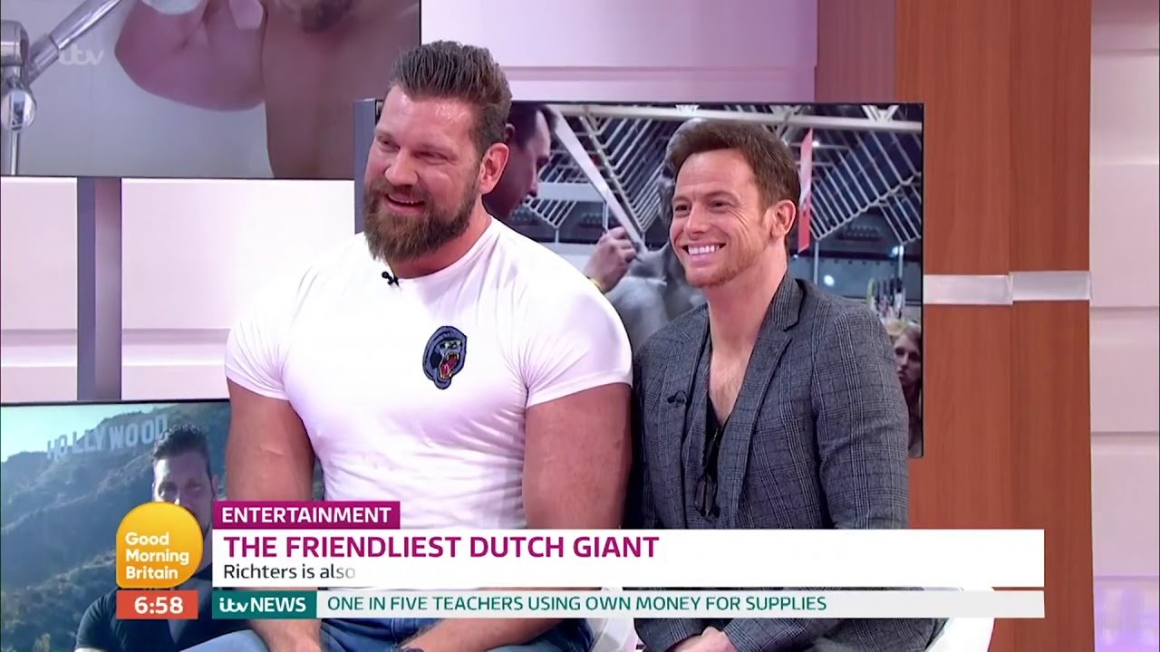 The Dutch Giant on Good Morning Britain 2019