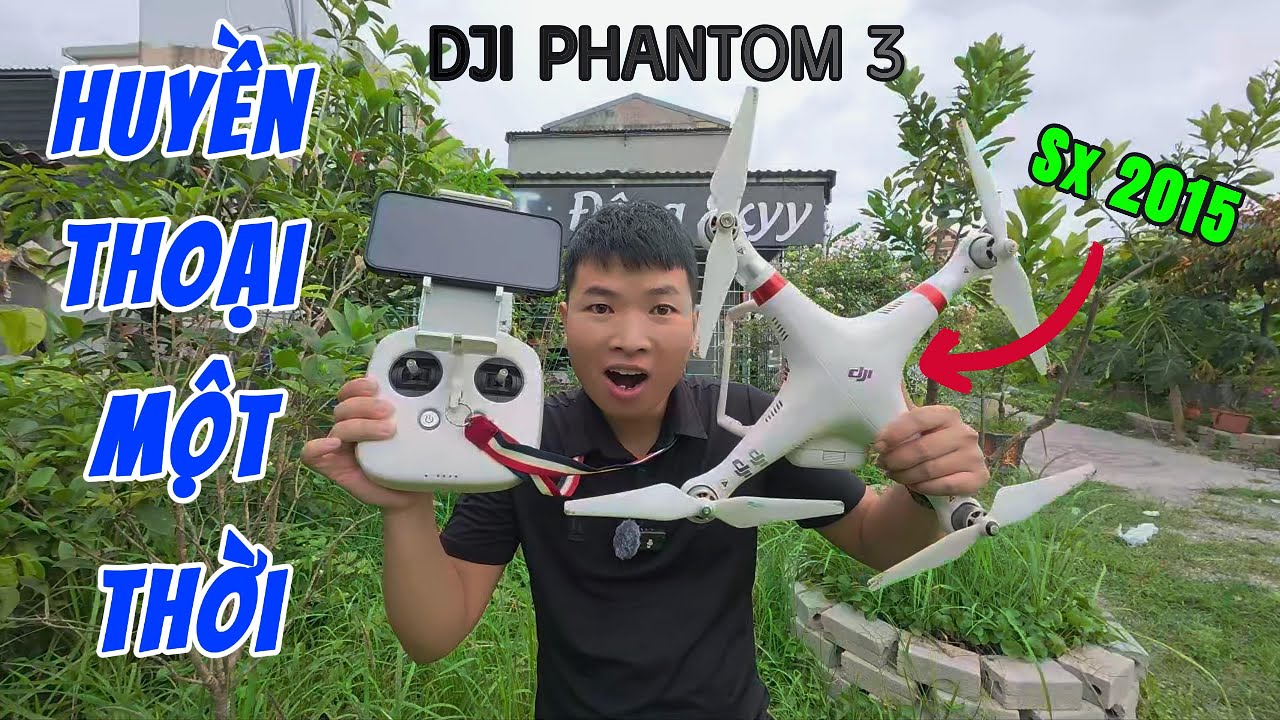 Chơi Thử Flycam DJI PHANTOM 3 ADVANCED