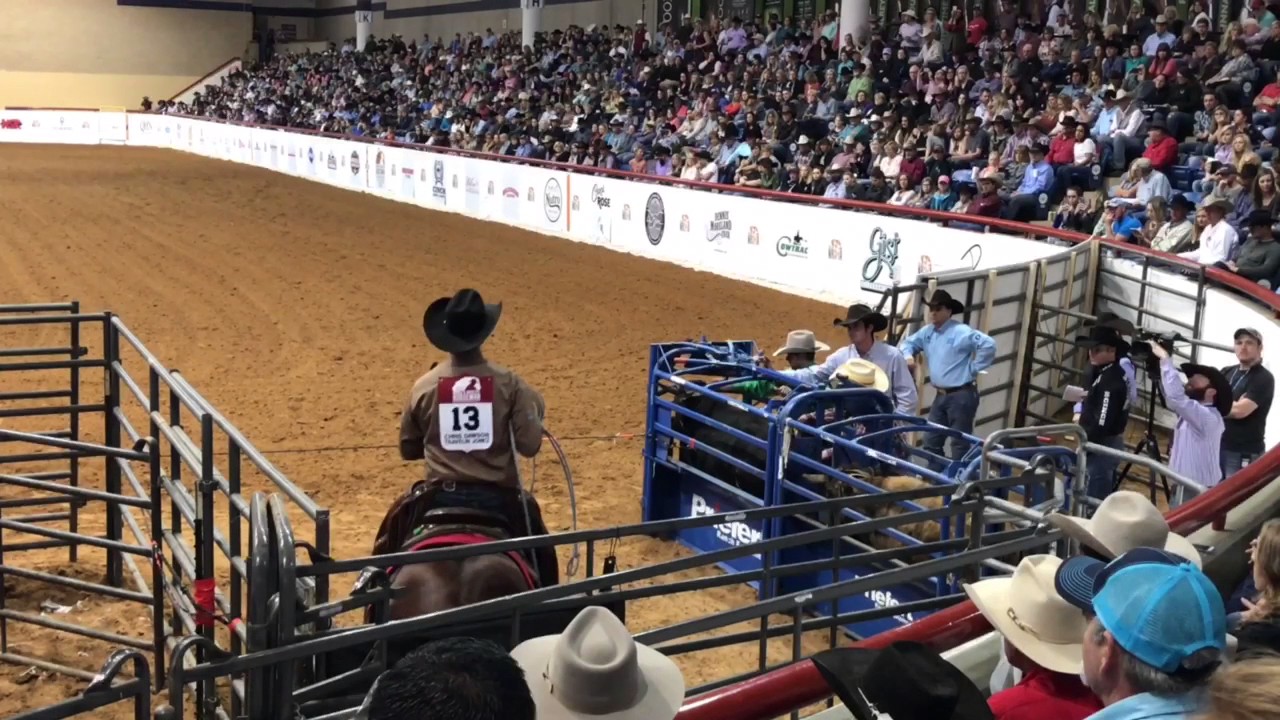Travelin Jones and Chris Dawson at Worlds Greatest horseman 2017