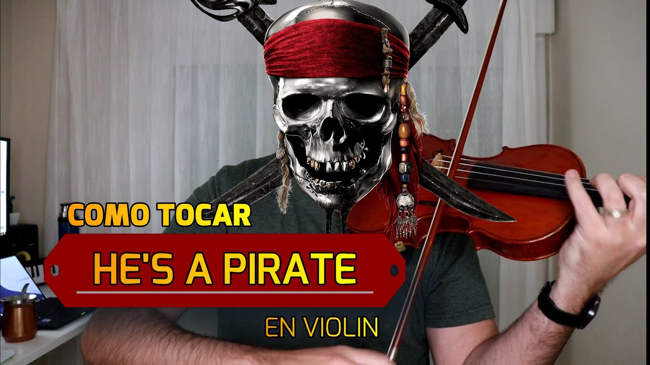 Cómo Tocar He's a Pirate en Violín - TheMulza.com