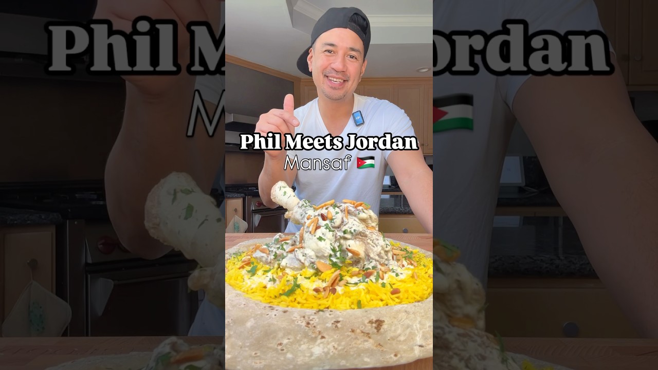 Mansaf. Jordan 🇯🇴 I&rsquo;m making a dish from every country in the world #Jordan #Mansaf #PhilMeetsFood