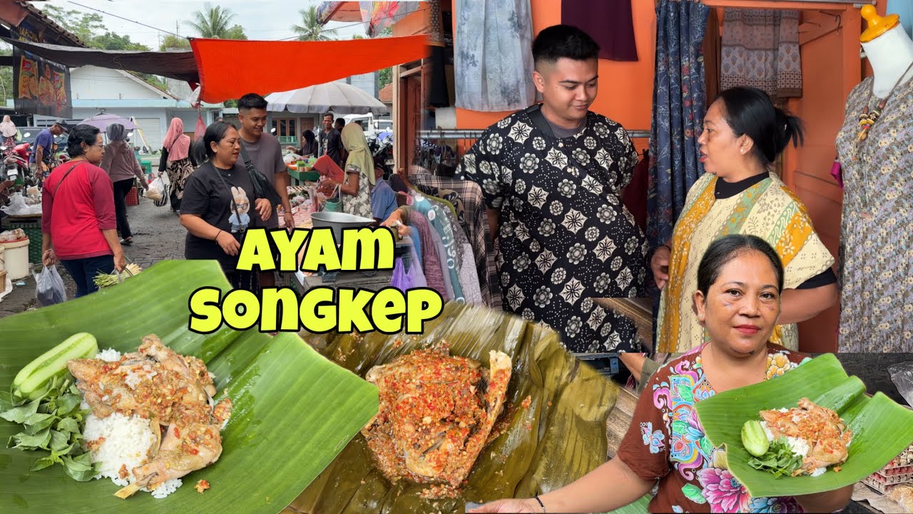 GAWE AYAM SONGKEP || MUTER MUTER PASAR TUKU DASTER KARO KEPITING JUMBO