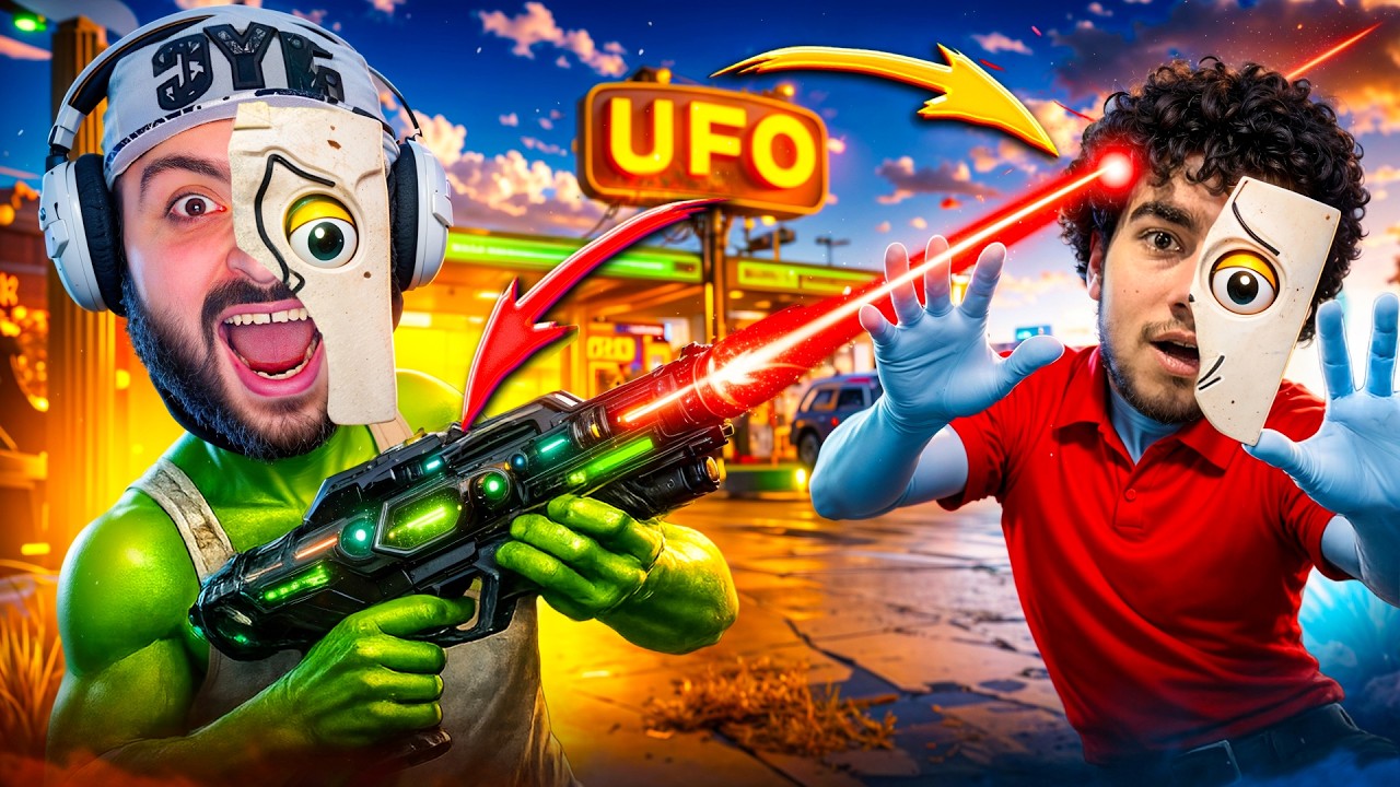 😱ՆՈՐ լազերային զենք եմ առել👽🔦UFO MARKET #4