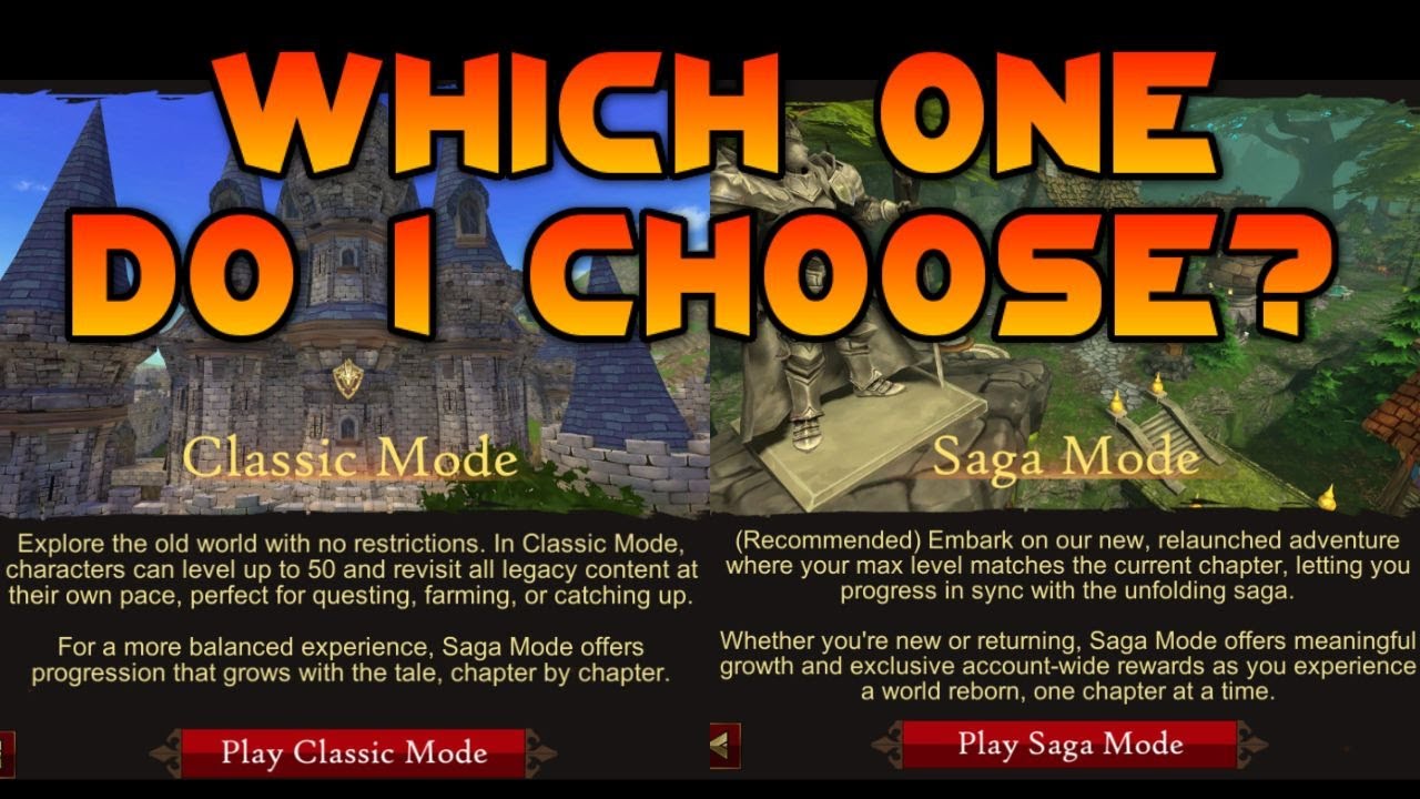 AQ3D Saga Or Classic Mode? What's The Difference? EXCLUSIVE Rewards?! AdventureQuest 3D