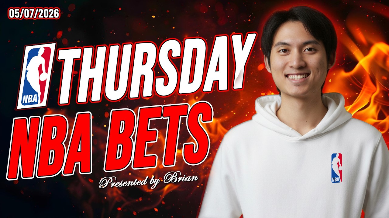 (6-1 RUN!🔥) NBA PICKS TODAY | THURSDAY | 05/07/26 | FREE NBA Best Bets, Player Props, Predictions
