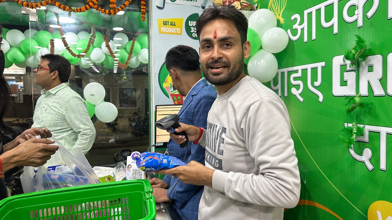 Grocery Supermarket G Fresh Mart Shop Tour ￼Call 9582879779 for Franchise