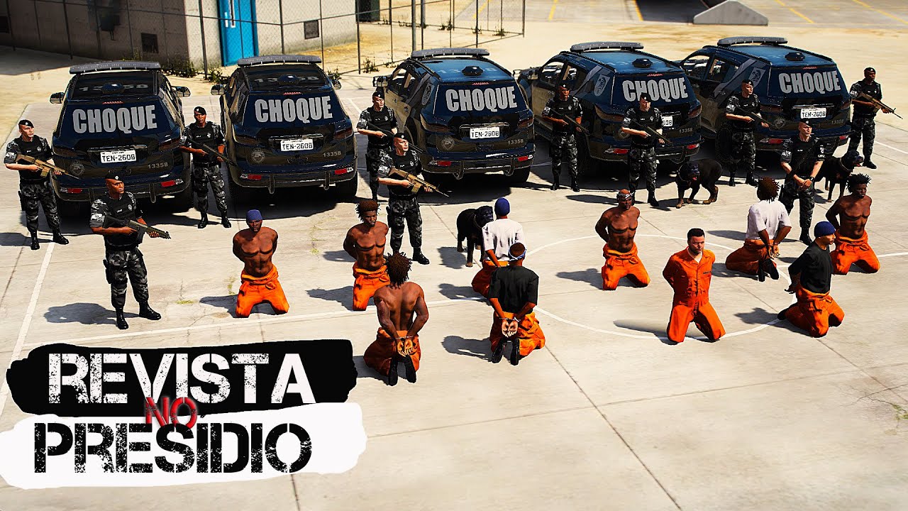 REVISTA NO PRESÍDIO | GTA V PMPR CHOQUE | GTA 5 POLICIAL (LSPDFR)