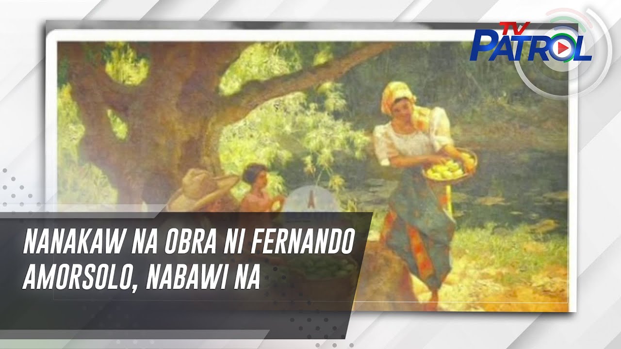 Nanakaw na obra ni Fernando Amorsolo, nabawi na | TV Patrol