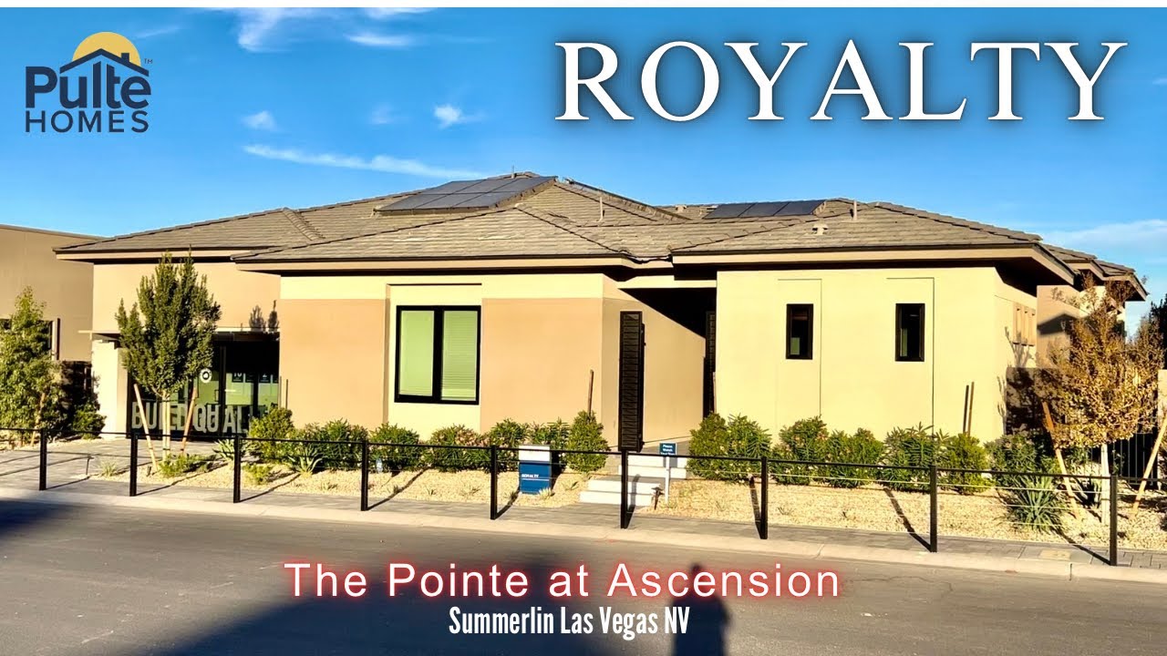 ROYALTY | THE POINTE AT ASCENSION | SUMMERLIN | LAS VEGAS NV  #pultehomes