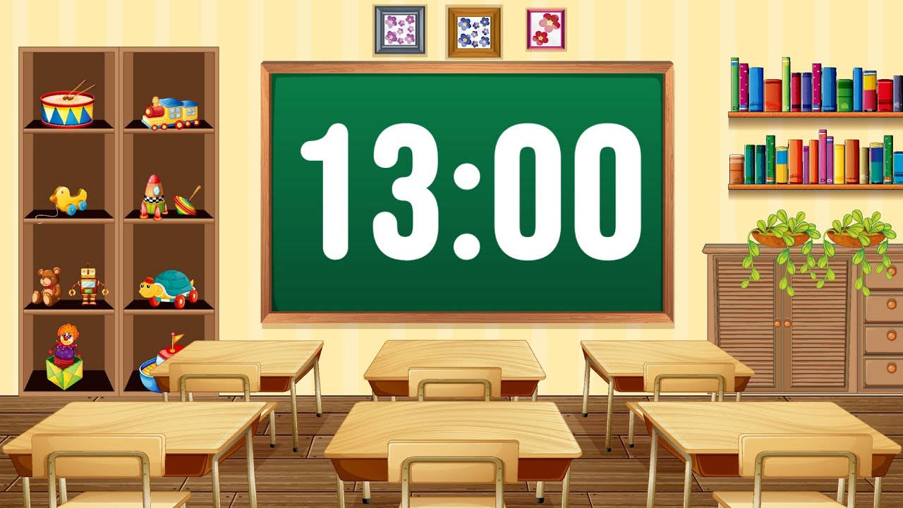 13 Minute Timer with Fun Playful Kids Music Instrumental Countdown