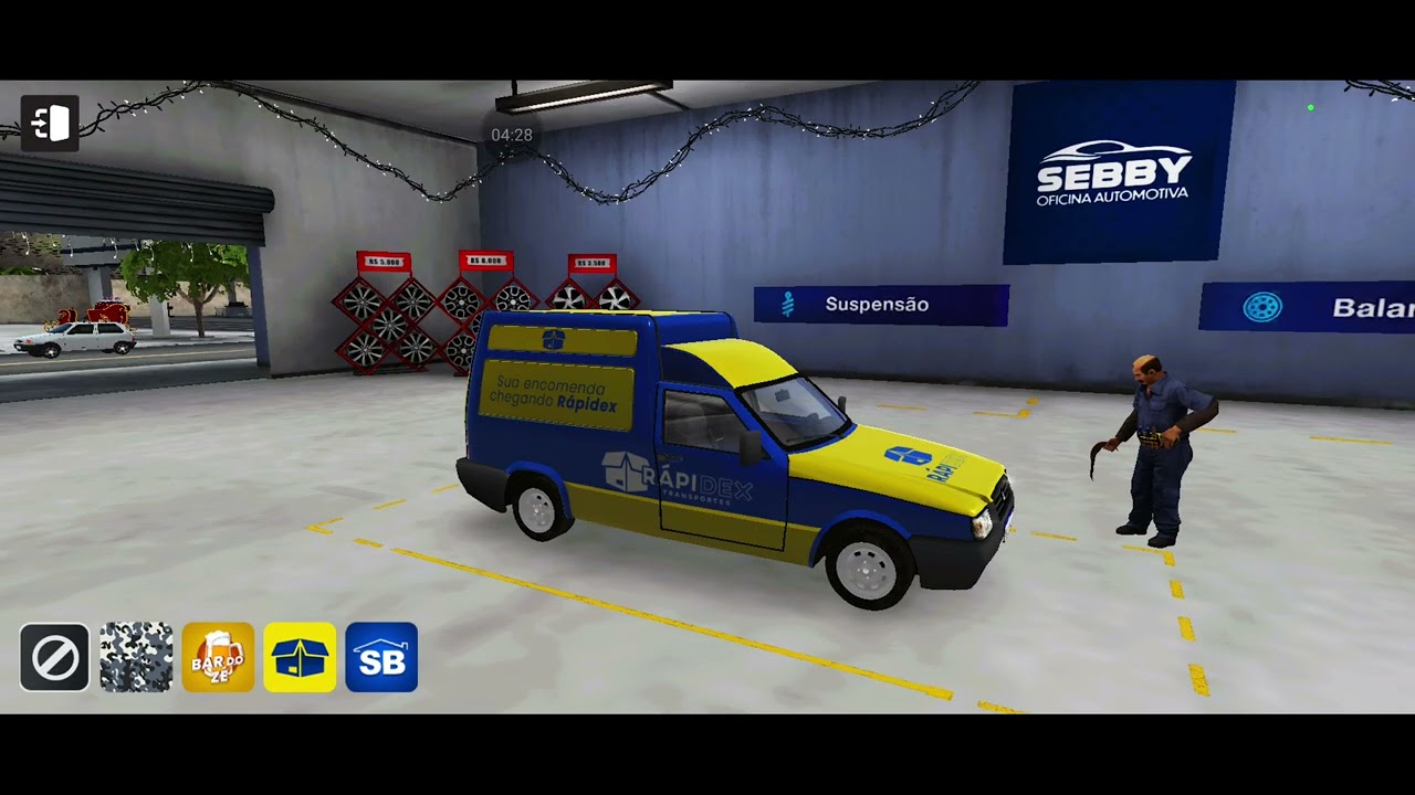 REB modifiquei o novo carro da última atualização 