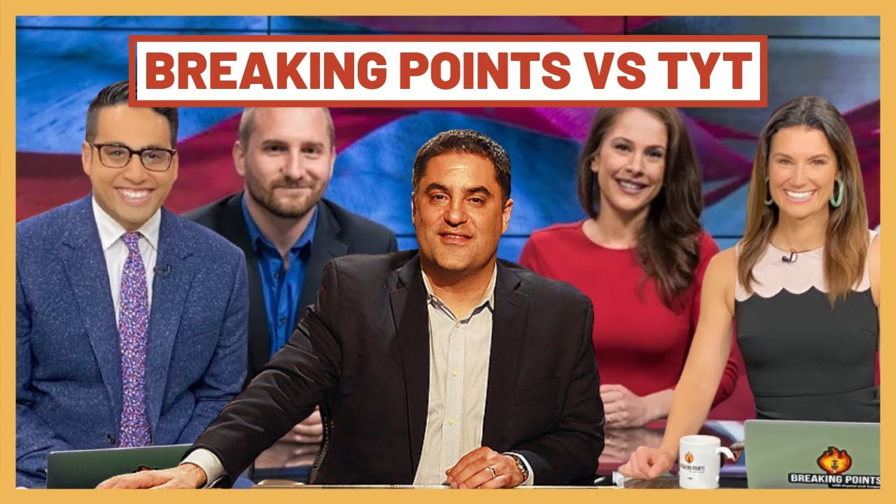 Content Breakdown: TYT VS Breaking Points, The Rising | Comparison March & June 2021