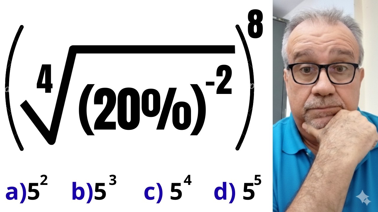 97% Erram: O Truque de Potenciação que Simplifica essa Questão!