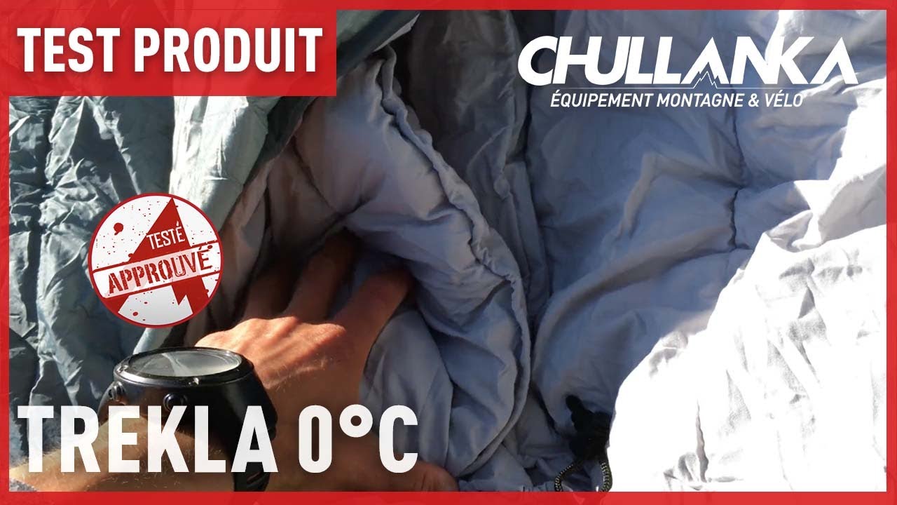 TEST DU SAC DE COUCHAGE TREKLA 0&deg; - CHULLANKA PAR REMY