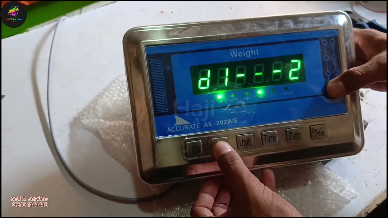 How to calibrate and setting Accurate #hajiglobalscale 