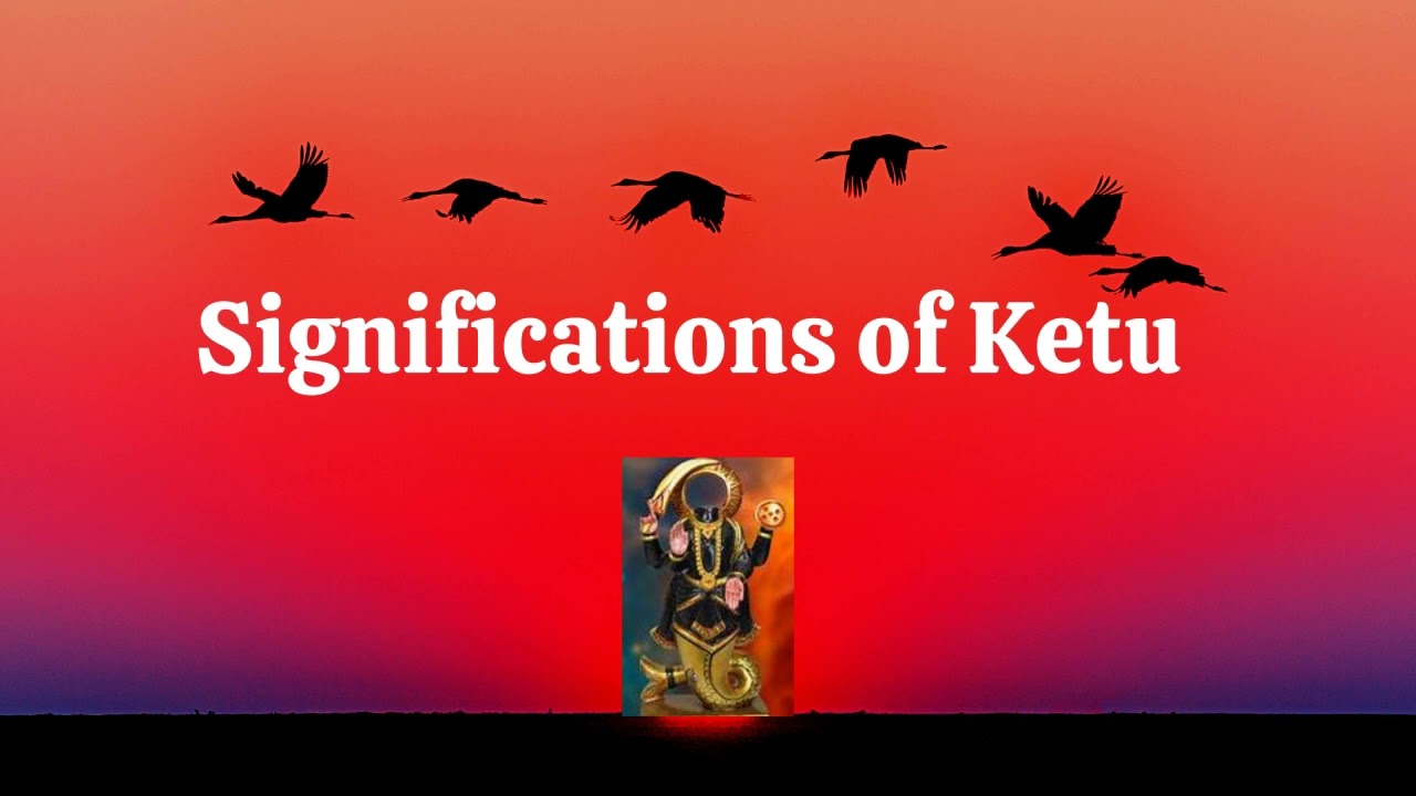 Karaka of Ketu | What is Ketu (significations) | Understand Ketu in Vedic astrology | Detachment