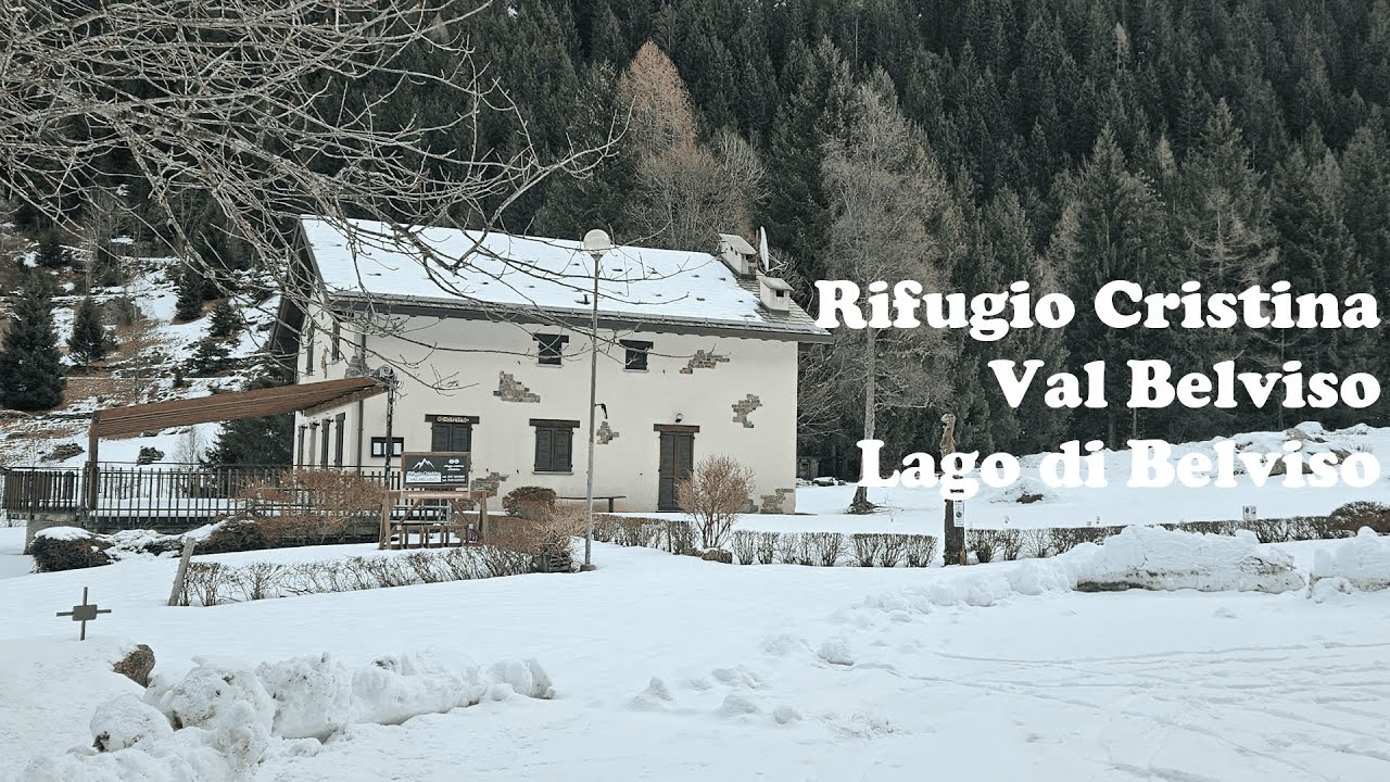 95 - Trekking in Val Belviso: Rifugio Cristina Val Belviso(1260 metri) - Lago di Belviso(1485 metri)