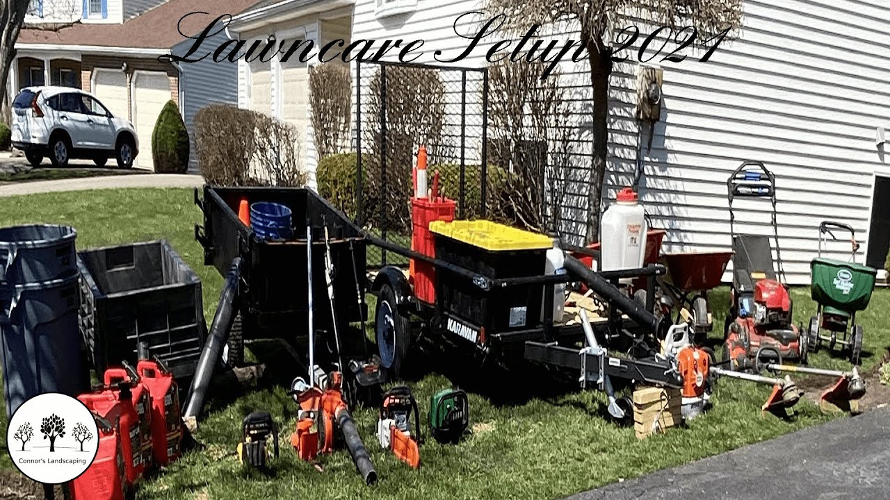 Lawncare Setup 2021 | Connor's Landscaping