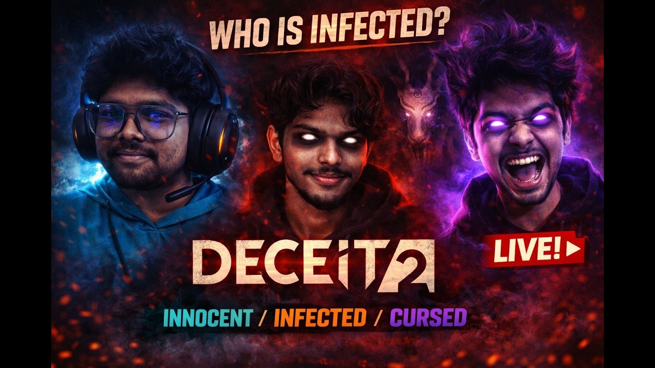 DECEIT 2 LIVE STREAM 😈 Mind Games, Suspense & Betrayal 😱 | Horror Multiplayer Fun With Sunnatic 🎮