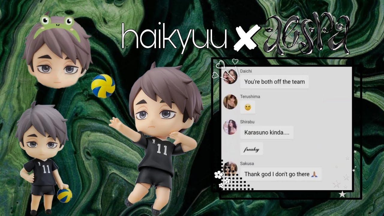 [spicy] Haikyuu × aespa || Haikyuu texts || kpop || memeisheree