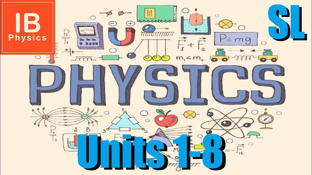 IB Physics Crash Course: Complete Overview of Units 1-8 || SL
