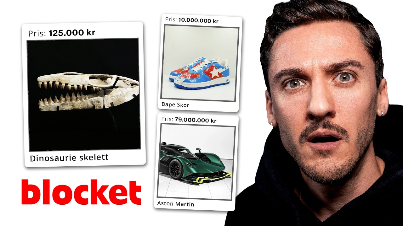 De DYRASTE SAKERNA Du Kan Köpa På BLOCKET