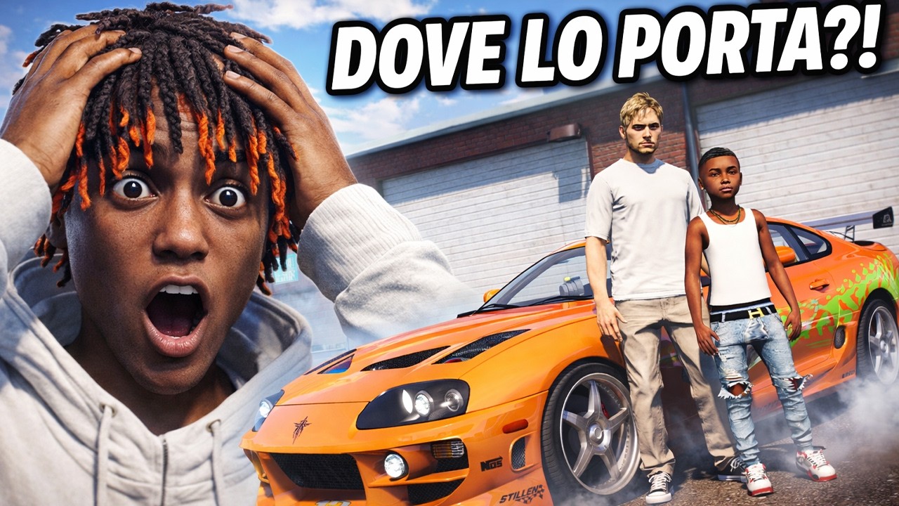 ANDIAMO AD UN RADUNO SEGRETO CON LA TOYOTA SUPRA! - GTA 5 MOD VITA DA GANGSTER