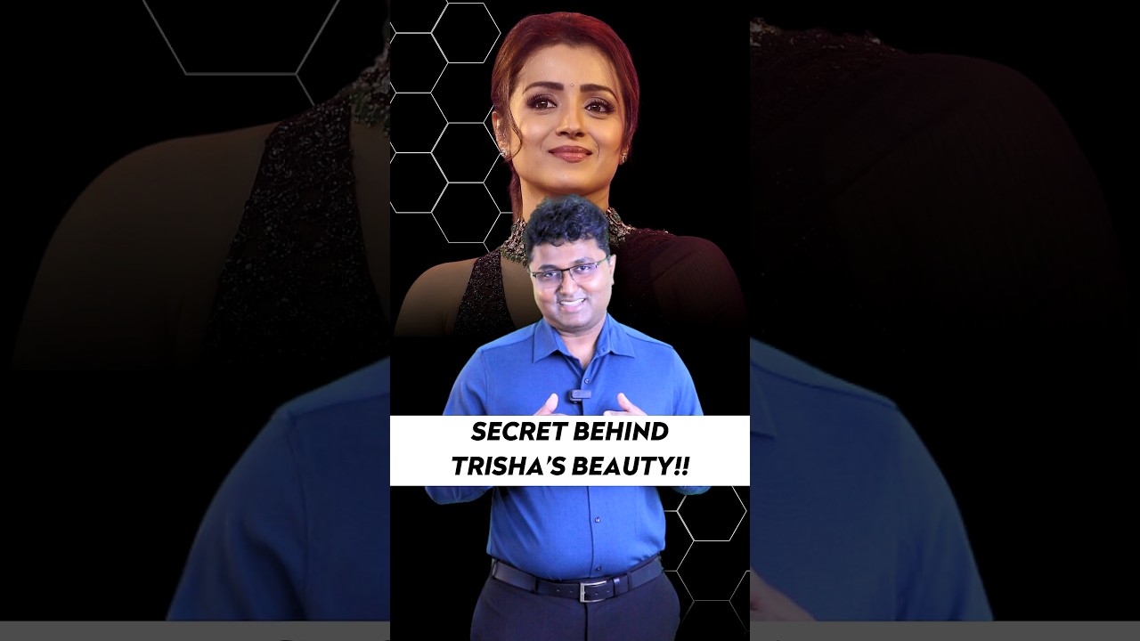 Explore the captivating journey of actress Trisha&rsquo;s ageless beauty ✨ - Dr. Karthik Ram