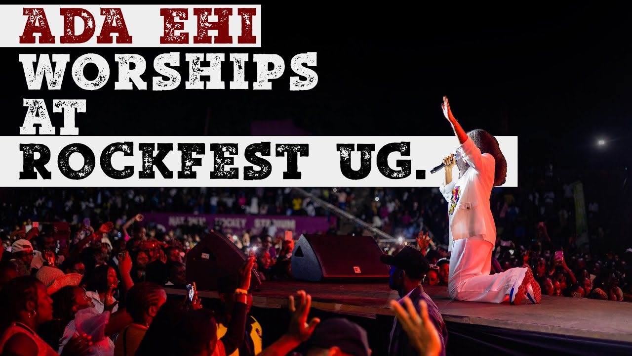 ADA EHI WORSHIPS AT ROCKFEST UGANDA