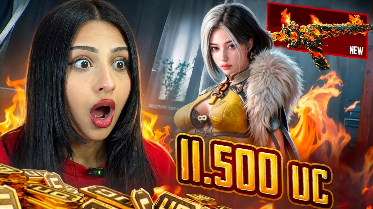 ნინის 11500$ UC ჩავურიცხე და ყველაფერი დავაგდეთ 😱 ყველაზე იღბლიანი PUBG MOBILE OPENING!