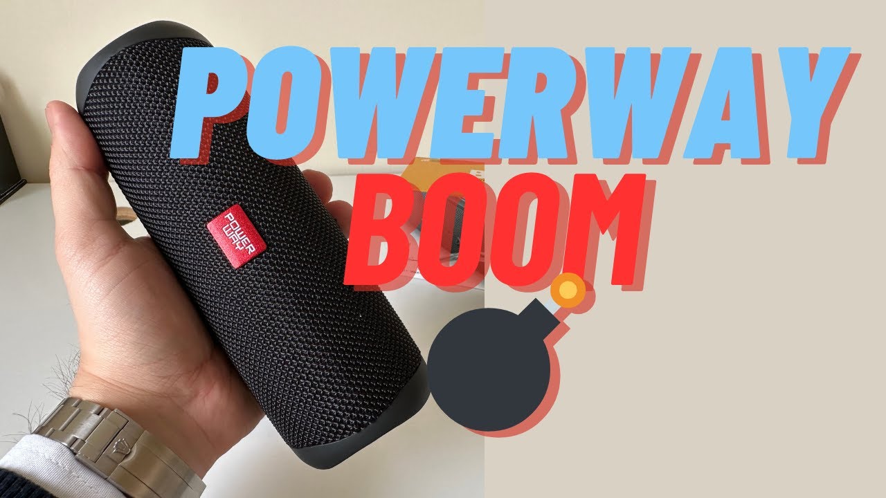 POWERWAY BOOM Ses Bombası 💣 Bluetooth Hoparlör İnceleme ve Ses Deneyimi