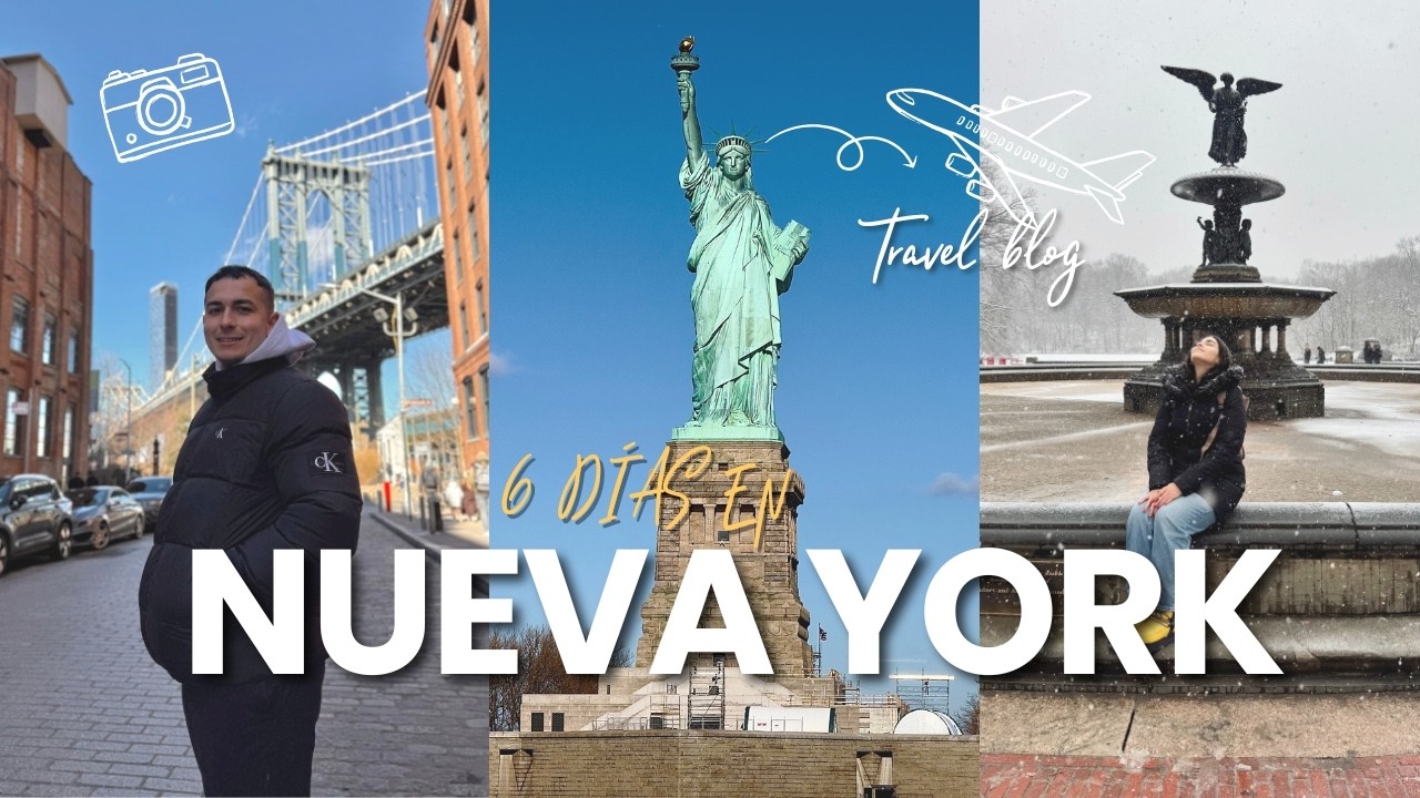 Todo lo que hicimos en 6 DÍAS EN NUEVA YORK 😱 | Guía foodie y tips viajeros 🇺🇸