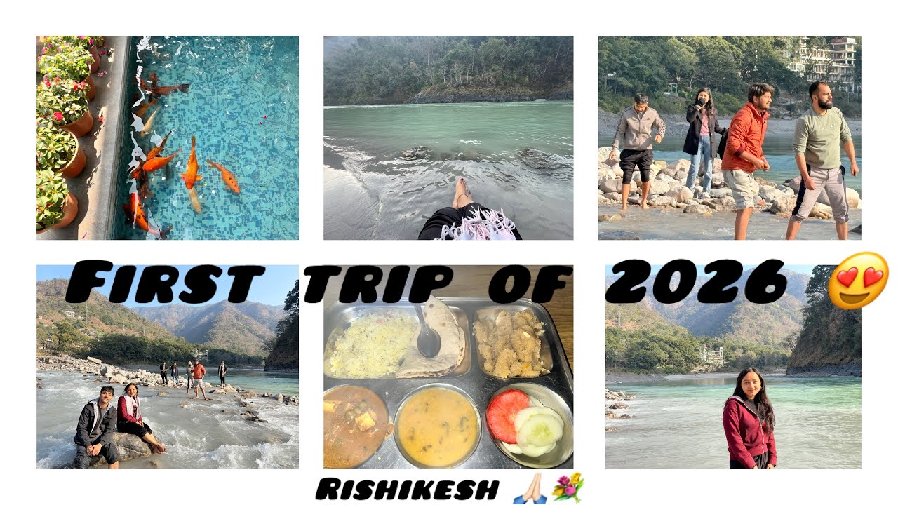 Rishikesh Diaries | Day 1 at the Campus🏕️| First Trip 2026