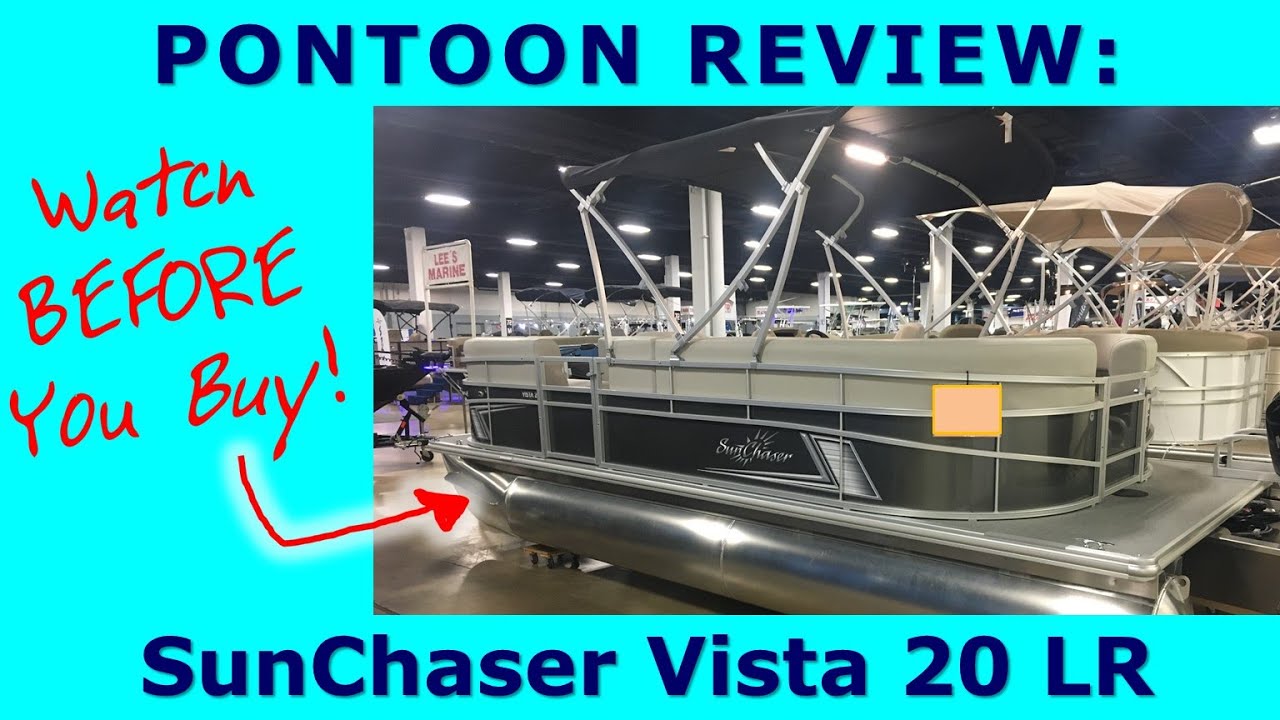 Value Pontoon Review:  2021 Sunchaser 20 Vista LR 3