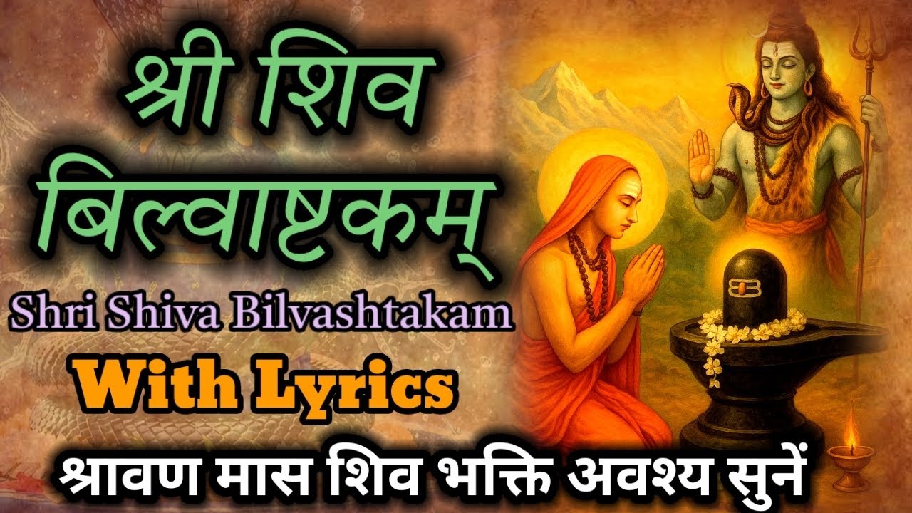 श्री शिव बिल्वाष्टकम् / Shri Shiva Bilvashtakam, With Lyrics / श्रावण मास शिव भक्ति अवश्य सुनें ///
