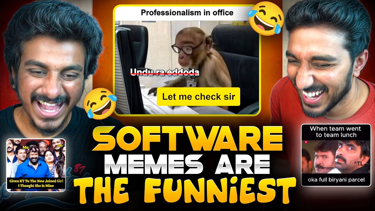 Reacting To Funniest Software Memes Ft. @charinotsorry