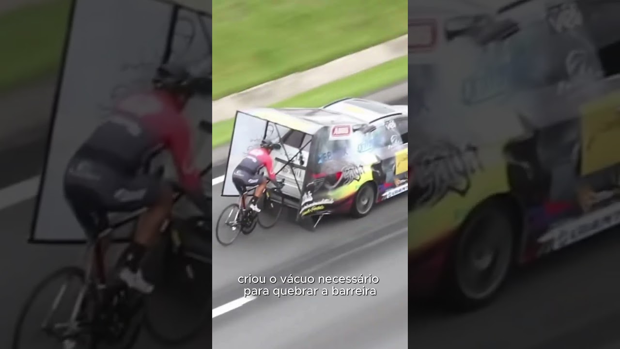 Evandro Portela: 202 km/h numa bicicleta!