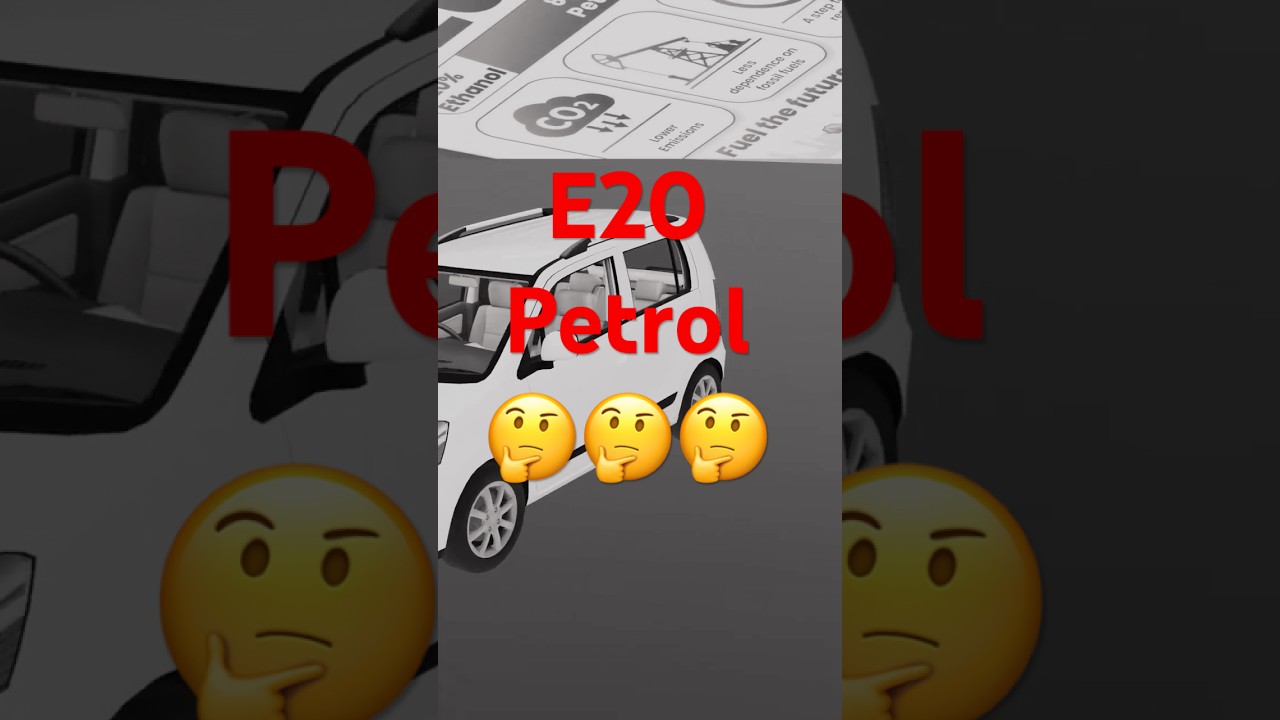 Petrol me Ethanol kyu milate hain? 🤔 | E20 prtrol | #shortvideo #blender3d