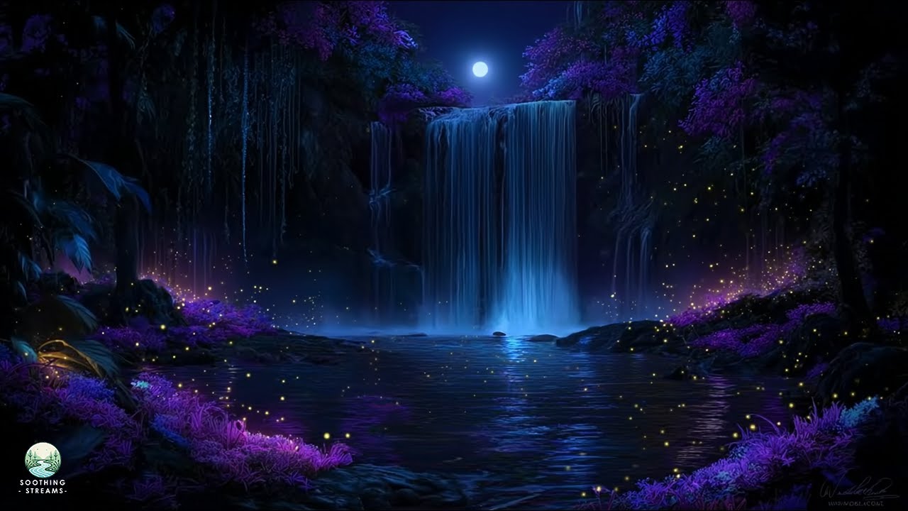 🔴 (No Ads) Relaxing Music For Deep Sleep • Anxiety Relief, Melatonin Release • Stop Overthinking