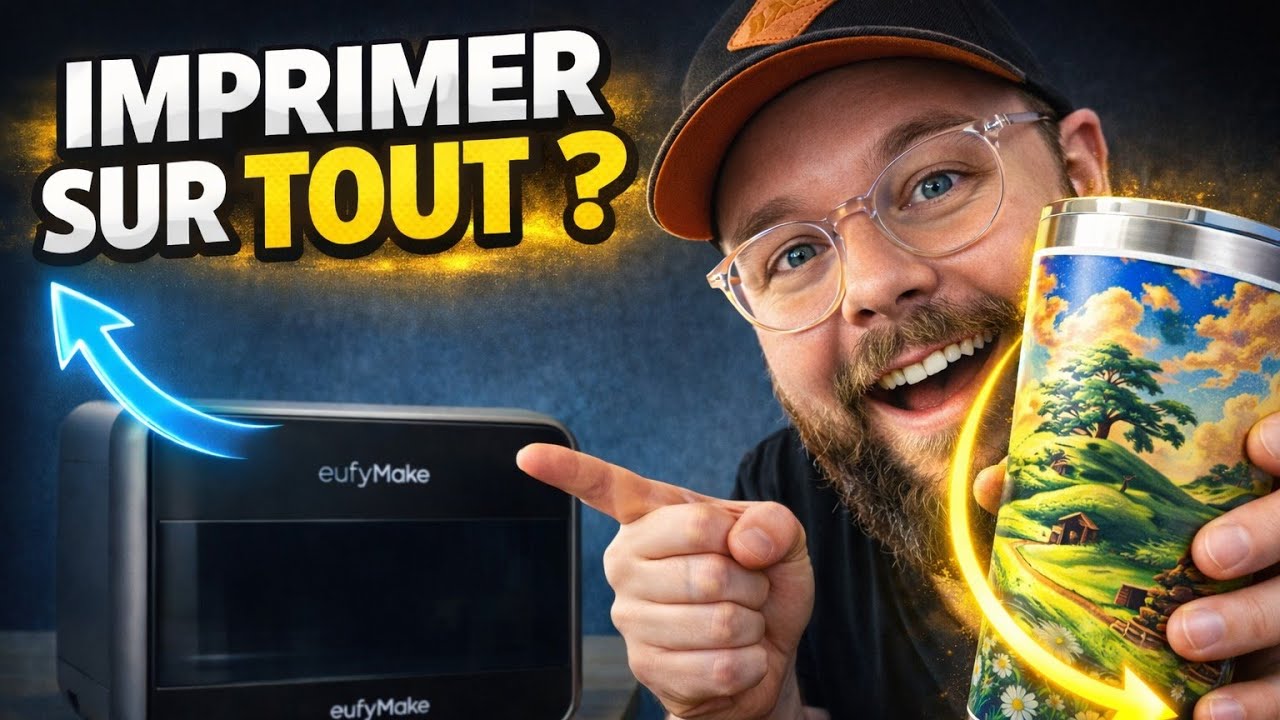 Cette machine peut imprimer sur presque tout… | Eufymake E1