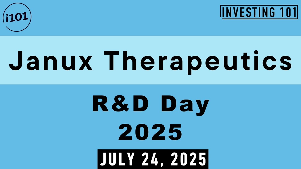Janux Therapeutics R&D Day 2025 | July 24, 2025