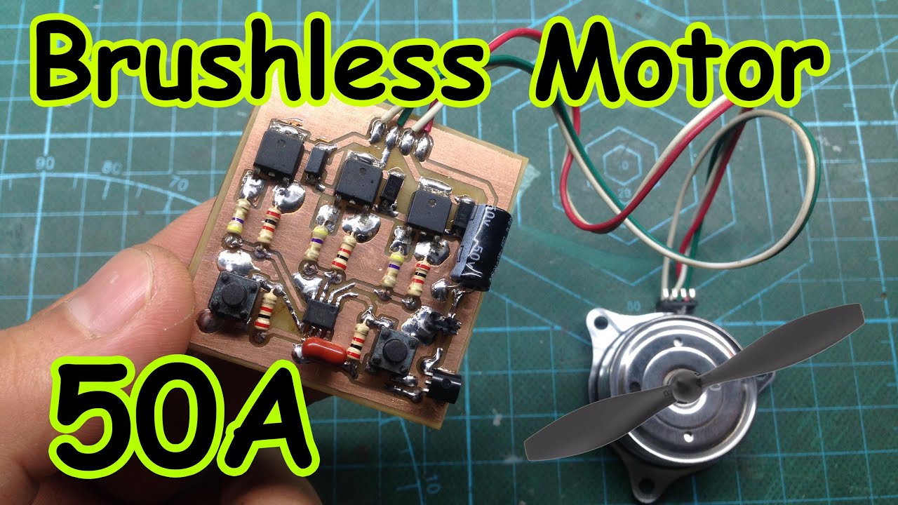 Make brushless motor controller 50A ESC