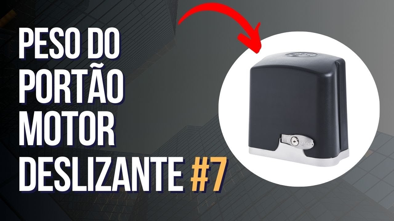 Analisando Peso do Portão para Instalar Motor Deslizante #cursomotordeportao #ppa #rossi #intelbras