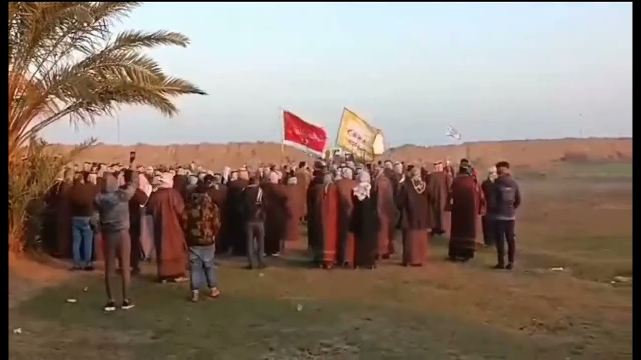 عراضة عشائر كنانة الناصرية الرفاعي فاتحة الشيخ علي ال رباط الكناني كنانه ال شجر