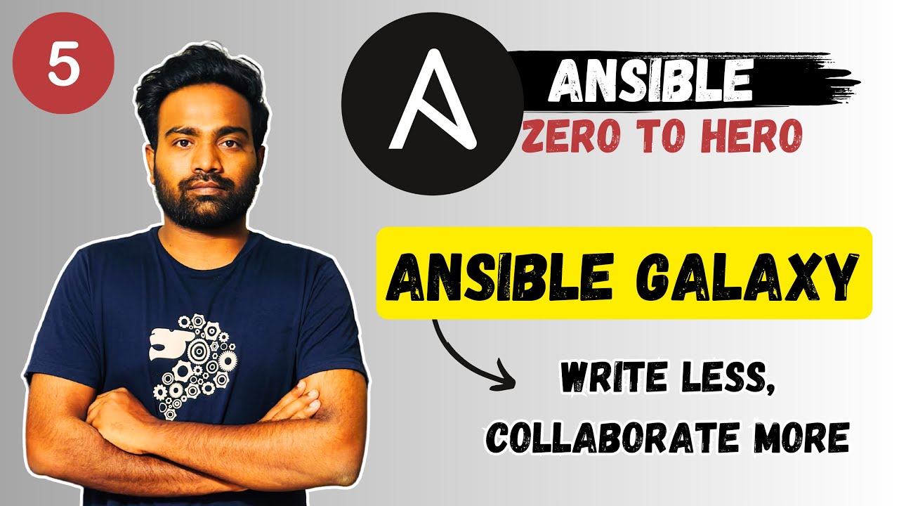 Day-05 | Ansible Galaxy Tutorial | Write less code, Use existing roles from galaxy