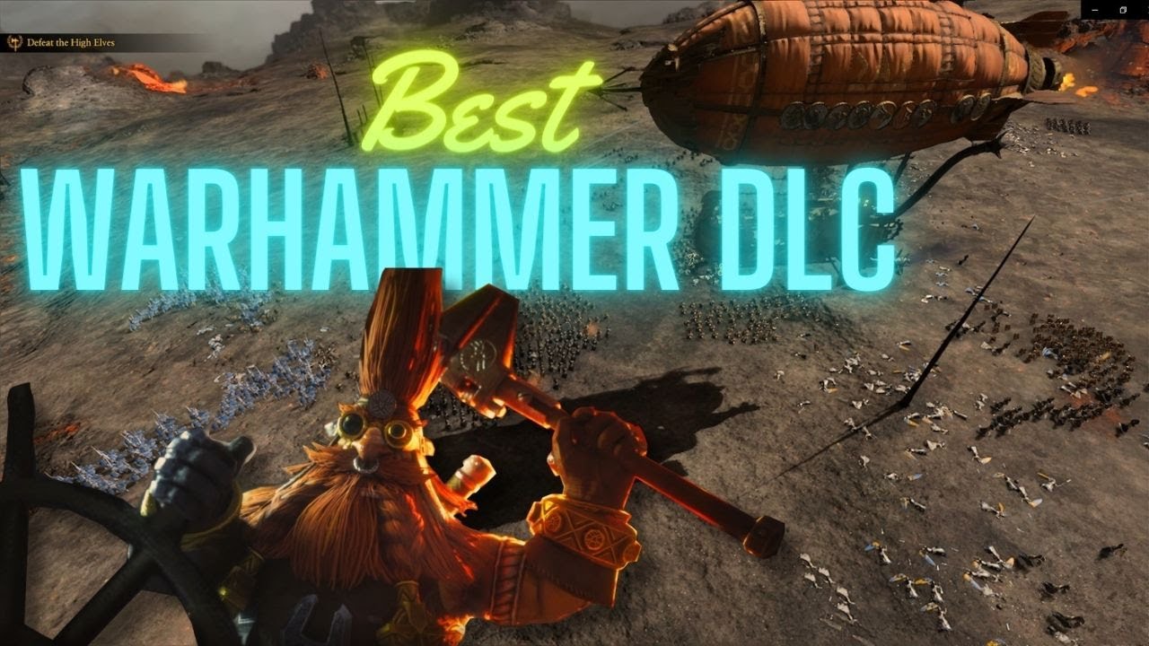 Best Warhammer 3 DLC: Steampunk Flying Dwarves: Malakai Makaison